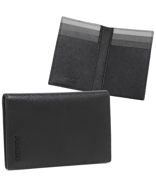 セール プラダ カードケース サフィアーノ マルチカラー ブラック メンズ Prada 2mc101 Zlp F0002 プラダ Prada Magaseek