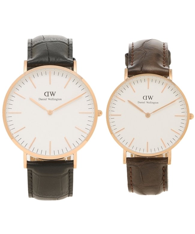 ダニエルウェリントン 時計 ペアウォッチ レディース メンズ Classic 40mm 36mm クォーツ Daniel Wellington Dw ダニエル ウェリントン Daniel Wellington Magaseek