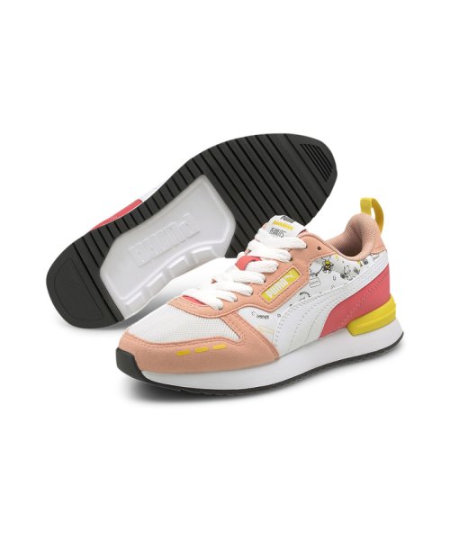 セール プーマ Puma Puma X Peanuts キッズ プーマ R78 スニーカー Jr 22 25cm Magaseek