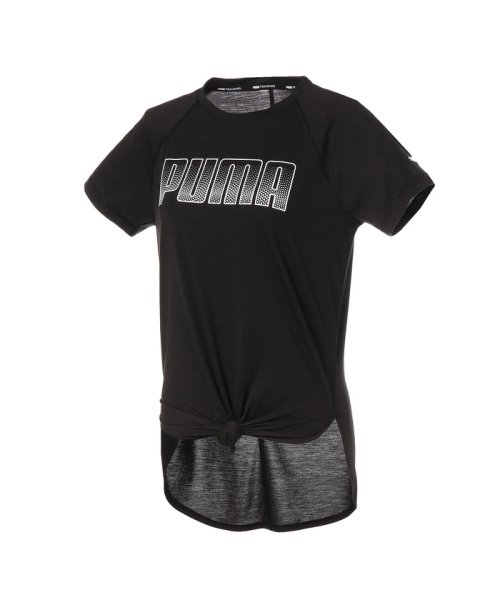 PUMA(プーマ)/トレーニング デジタル ロゴ Tシャツ ウィメンズ/PUMABLACK