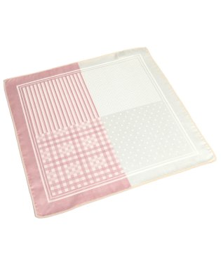 TOKYO SHIRTS/ポケットチーフ 絹100% ピンク系 4面異柄 ビジネス フォーマル/503809069