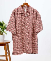 SITRY(SITRY)/【SITRY】アートプリント オープンカラーシャツ/開襟シャツ/ガラ0