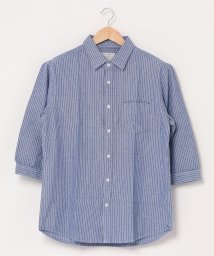 SITRY(SITRY)/【SITRY】コットンパナマ レギュラーカラーシャツ/7分袖/柄B