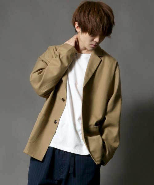 SITRY(SITRY)/【SITRY】T/R 2B tailored collar jacket テーラードカラージャケット/ベージュ