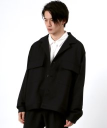 SITRY(SITRY)/【SITRY】ストレッチCPOシャツジャケット/ブラック