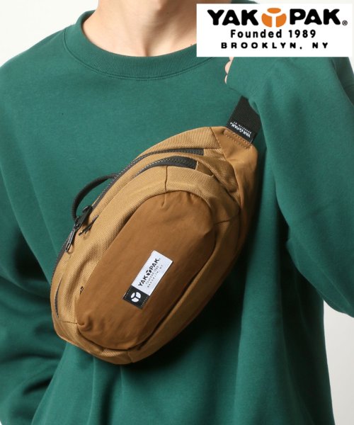 SITRY(SITRY)/【SITRY】【YAKPAK】 撥水コーティング WAIST BAG(ウエストバッグ)/キャメル