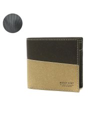 BAGGY PORT(バギーポート)/バギーポート 財布 BAGGY PORT 二つ折り財布 ブランド 小銭入れ Recycle Leather リサイクルレザー 革 ZKM－603/ブラック