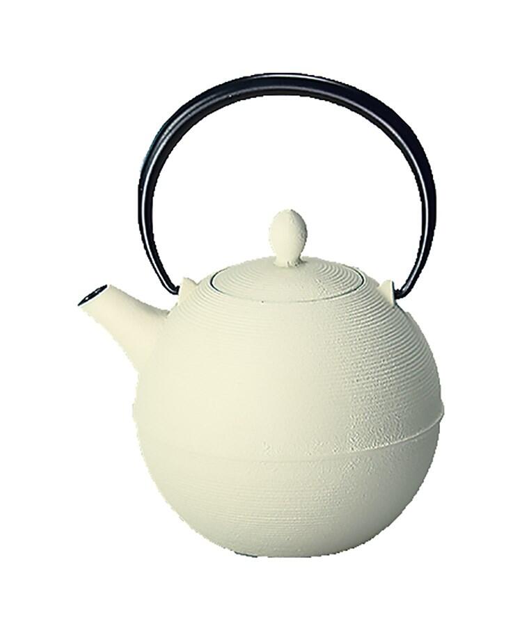 藍花 Aika 南部鉄器 日の丸 白 鉄急須