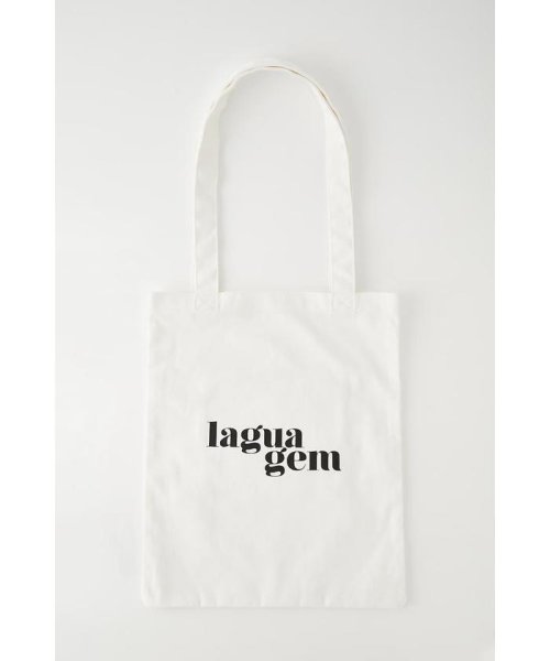 LAGUA GEM(ラグアジェム)/LAGUA DAILY TOTE/WHT