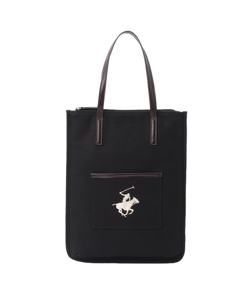 BEVERLY HILLS POLO CLUB(ビバリーヒルズポロクラブ)/【MAGASEEK/d fashion別注】BEVERLY HILLS POLO CLUB 　PCバッグ/BLACK