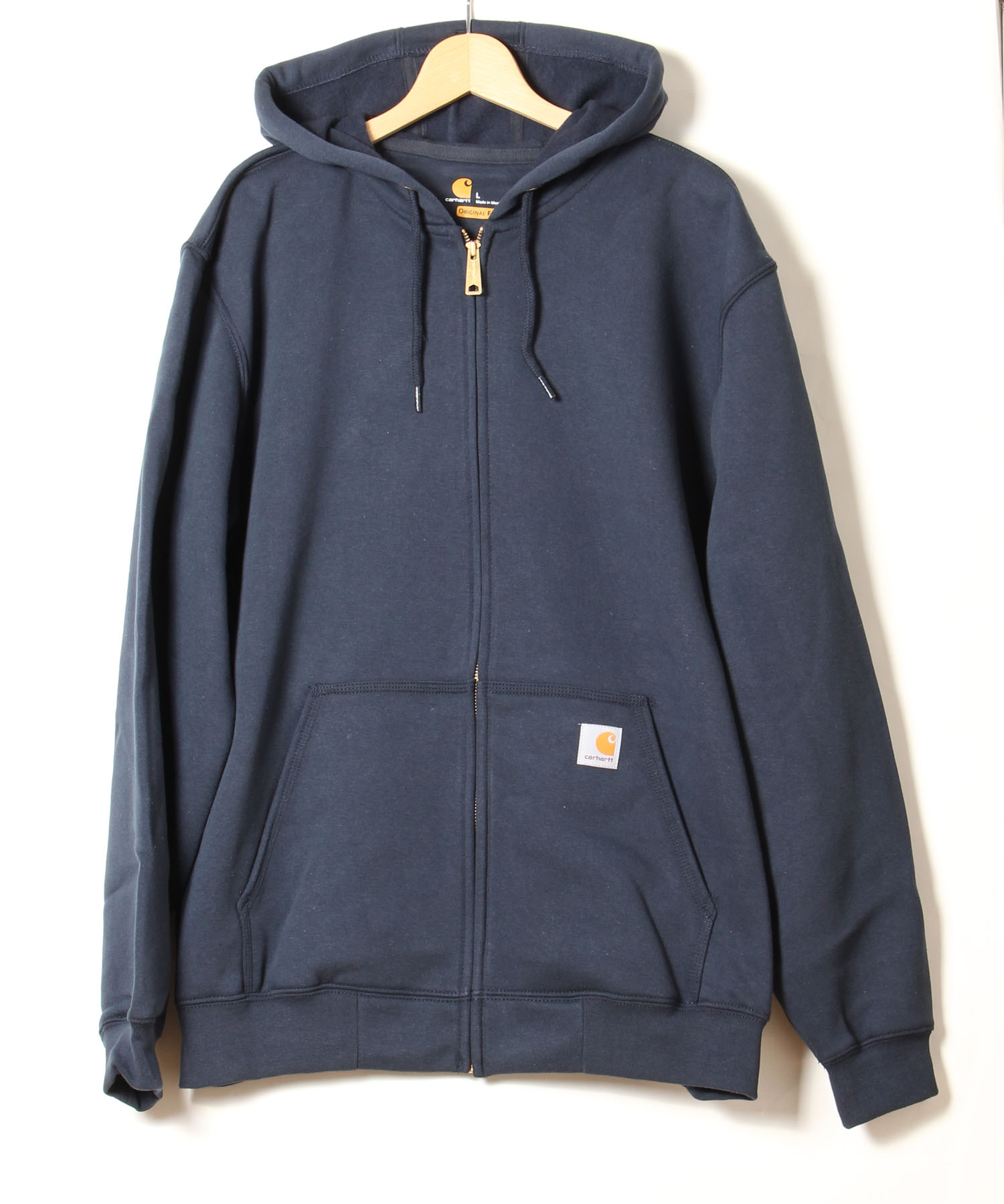 Carhartt カーハート 裏起毛ミッドウェイトフルジップパーカー