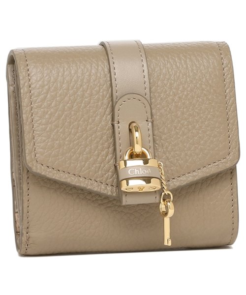 クロエ 三つ折り財布 アビー アビィ ミニ財布 グレー レディース Chloe Chcwp315d42 23w クロエ Chloe Magaseek