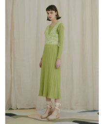 リリーブラウン Lily Brown ワンピース ドレス グリーン カーキ 緑色 の通販 Magaseek