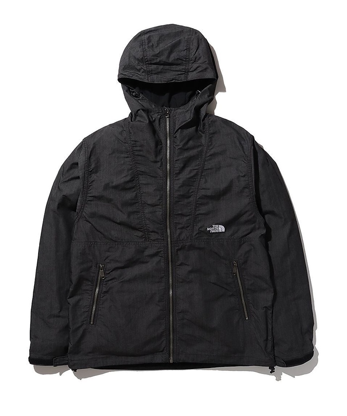 the north face nylon denim compact jacket