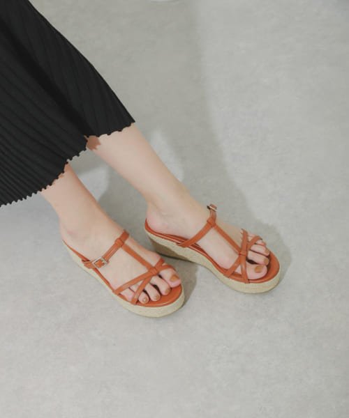 クーポン セール 56 Off センターストラップジュートサンダル センスオブプレイス バイ アーバンリサーチ Sense Of Place By Urban Research Magaseek