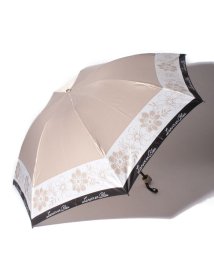 LANVIN en Bleu(umbrella)(ランバンオンブルー（傘）)/LANVIN en Bleu 折りたたみ傘 ”フラワー”/ベージュ