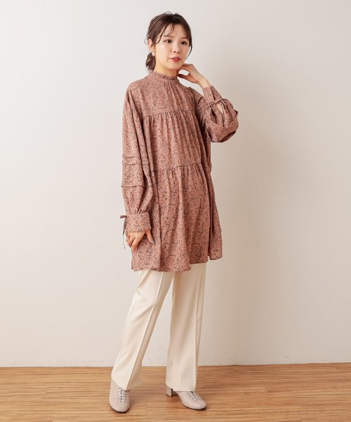 セール 小花柄チュニックブラウス ナイスクラップ アウトレット Nice Claup Outlet Magaseek