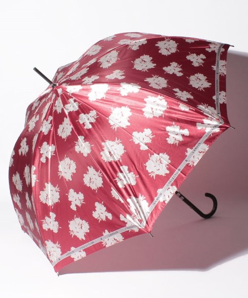 LANVIN Collection(umbrella)(ランバンコレクション（傘）)/LANVIN COLLECTION（ランバンコレクション）婦人雨傘　耐風/レッド