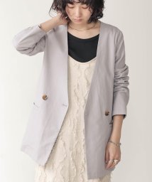 ノーカラージャケット リネン 麻 のファッション通販 Magaseek