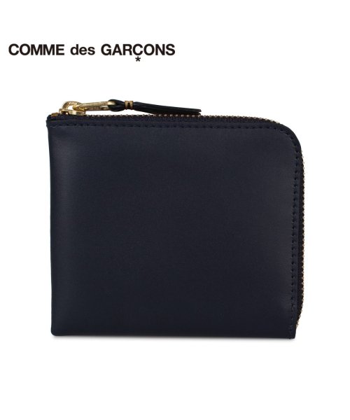 COMME des GARCONS(コムデギャルソン)/コムデギャルソン COMME des GARCONS 財布 ミニ財布 メンズ レディース L字ファスナー CLASSIC ネイビー SA3100/ネイビー