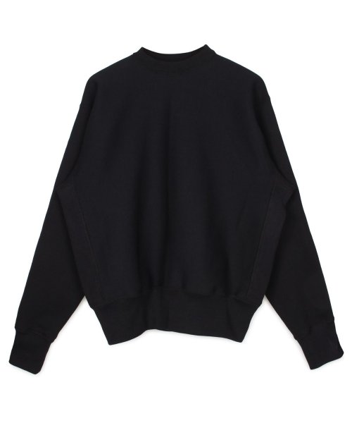 CAMBER(キャンバー)/CAMBER キャンバー トレーナー スウェット メンズ 無地 CROSS KNIT CREWNECK SWEAT SHIRT 234/ブラック