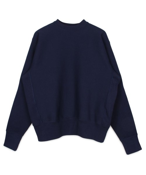 CAMBER(キャンバー)/CAMBER キャンバー トレーナー スウェット メンズ 無地 CROSS KNIT CREWNECK SWEAT SHIRT 234/ネイビー