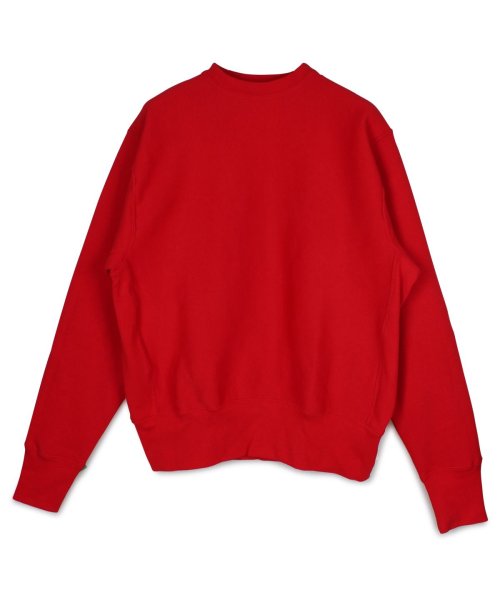 CAMBER(キャンバー)/CAMBER キャンバー トレーナー スウェット メンズ 無地 CROSS KNIT CREWNECK SWEAT SHIRT 234/レッド