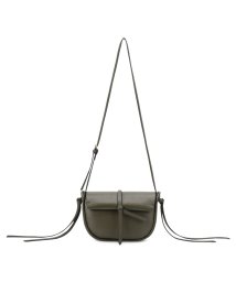 Ungrid(アングリッド)/アングリッド Ungrid バッグ ショルダーバッグ レディース SHOULDER BAG ブラック ベージュ オリーブ オーク ダーク ブラウン キャメル ワ/ダークグリーン