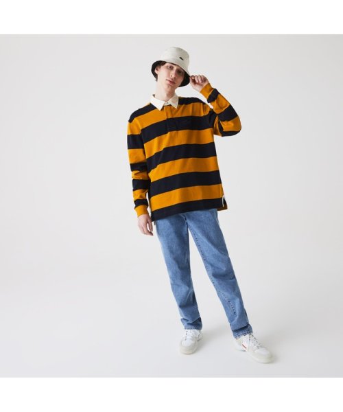 セール ボーダーラガーシャツ ラコステ メンズ Lacoste Mens Magaseek