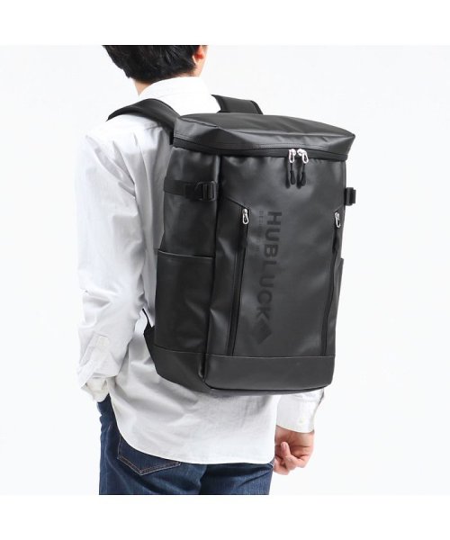 リュック バックパック B4 22l 大きめ ボックス スクエア ノートpc 撥水 防水 Hubluck ハブラック Square Day 7h 01 ハブラック Hubluck Magaseek