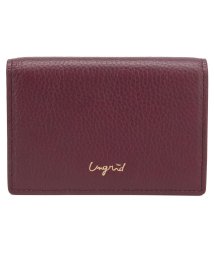 Ungrid(アングリッド)/アングリッド Ungrid カードケース 名刺入れ 定期入れ レディース COWHIDE CARD CASE ブラック ホワイト グレー ベージュ カーキ ブラ/ワイン