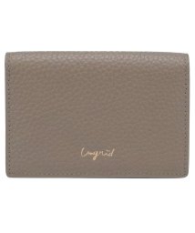 Ungrid/アングリッド Ungrid カードケース 名刺入れ 定期入れ レディース COWHIDE CARD CASE ブラック ホワイト グレー ベージュ カーキ ブラ/503810239