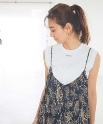 Rouge vif la cle(ルージュヴィフラクレ)/【upper hights/アッパーハイツ別注】ノースリーブTシャツ/ホワイト