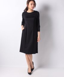 レリアン Leilian ワンピース ドレス ブルー ネイビー 青色 の通販 Magaseek