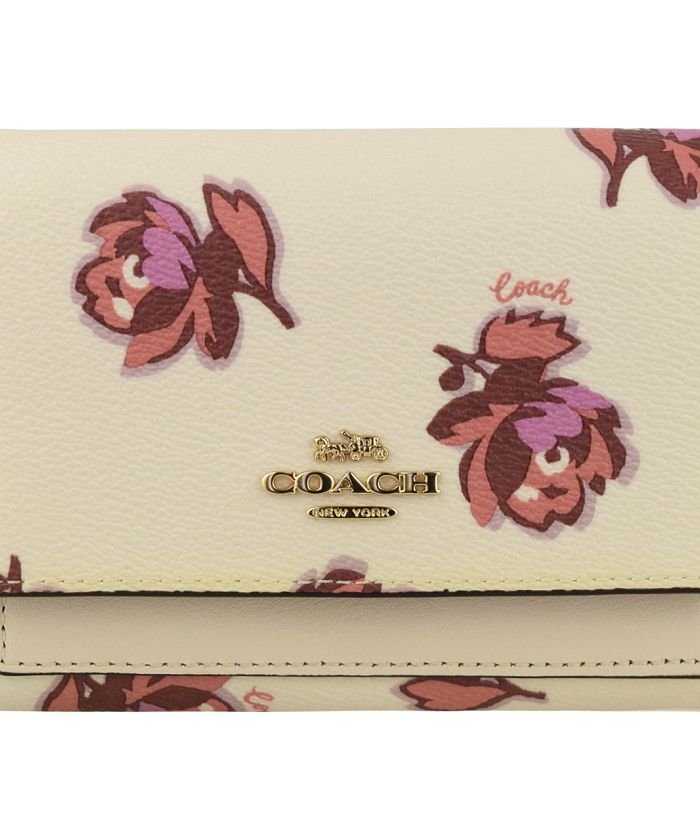 セール Coach コーチ Coach コーチ 財布 二つ折り 折財布 コーチ Coach Magaseek