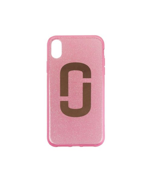  Marc Jacobs(マークジェイコブス)/【MARC JACOBS(マークジェイコブス)】MARC JACOBS JELLY GRITTER CASE iPhone XR /PINKMULTI