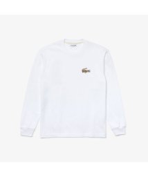 LACOSTE Mens(ラコステ　メンズ)/ワイドシルエットロングスリーブTシャツ/ホワイト