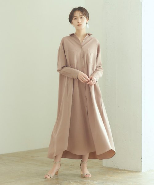 セール 胸ポケット付きシャツワンピース ティティベイト Titivate Magaseek