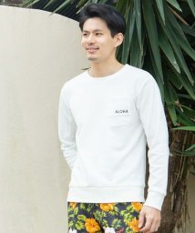 KAHIKO(カヒコ)/【Kahiko】ALOHAポケットMEN'Sトップス 4CA－1114/ホワイト