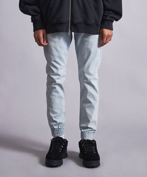 セール Monkey Time Re Usecled Denim Skinny Jogger デニムジョガーパンツ モンキータイム Monkey Time Magaseek