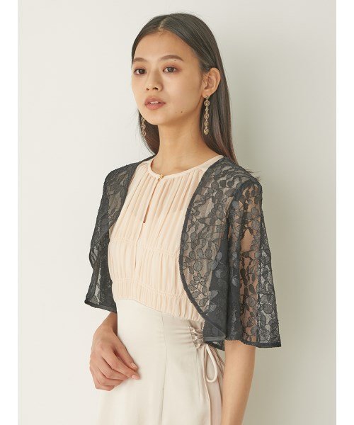 セール 50 Off L B Candy Stock レースボレロ リリー ブラウン Lily Brown Magaseek
