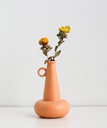 aimoha(aimoha（アイモハ）)/おしゃれフラワーベース 花瓶/オレンジ