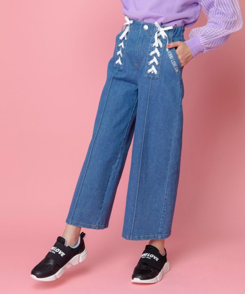 セール 50 Off レースアップデニムロングパンツ ジェニィラブ Jenni Love Magaseek セール 50 Off レースアップデニムロングパンツ ジェニィラブ Jenni Love Magaseek