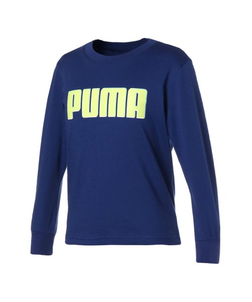 PUMA(プーマ)/キッズ ALPHA 長袖 Tシャツ 120－160cm/ELEKTROBLUE