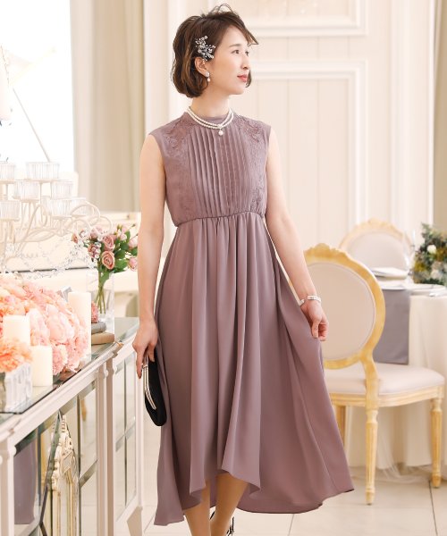 レース プリーツワンピース ロングスカート 結婚式ワンピース 二次会 謝恩会 セレモニー大きいサイズ対応フォーマルパーティードレス プールヴー Pourvous Magaseek レース プリーツワンピース ロングスカート 結婚式ワンピース 二次会 謝恩会 セレモニー大きいサイズ対応フォーマルパーティードレス プールヴー Pourvous Magaseek