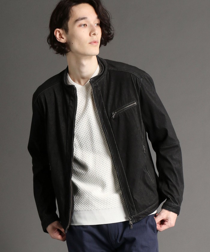 セール】ヴィンテージジャージライダースブルゾン(503722981