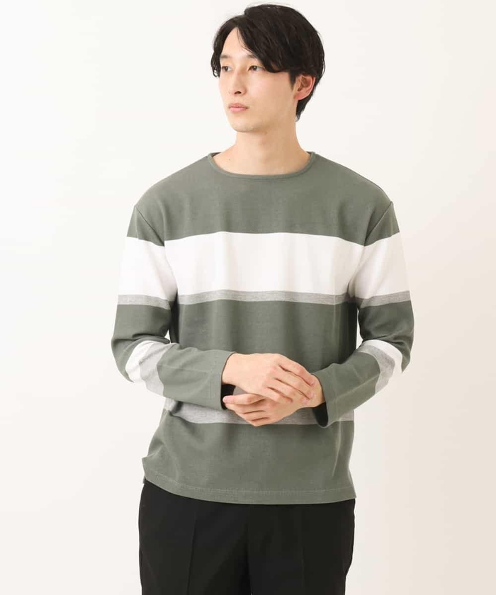 セール サカリバボーダーカットソー アー ヴェ ヴェメンズ A V V Men Magaseek