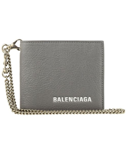 BALENCIAGA(バレンシアガ)/【BALENCIAGA(バレンシアガ)】BALENCIAGA バレンシアガ EXPLSQ WALET CHAIN/グレー