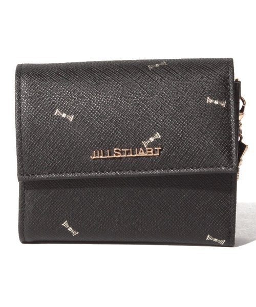 JILLSTUART(WALLET)(ジルスチュアート（ウォレット）)/スプリンクル　3つ折りウォレット/ブラック