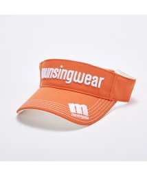Munsingwear(マンシングウェア)/【ENVOY】ネオンカラーサンバイザー【アウトレット】/オレンジ系